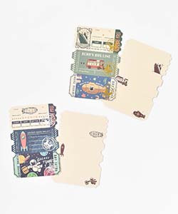 オビワンチケット風メモ | Bleu Bleuet（ブルーブルーエ）公式通販