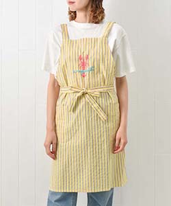 南欧モチーフ刺繍エプロン | Bleu Bleuet（ブルーブルーエ）公式通販