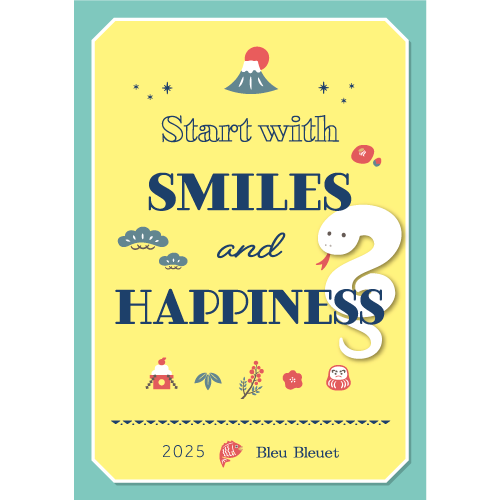 Start with SMILES and HAPPINESS